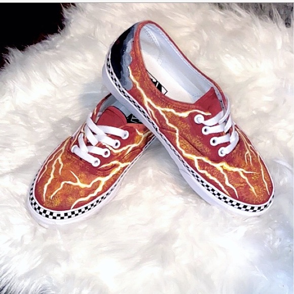 red lightning vans